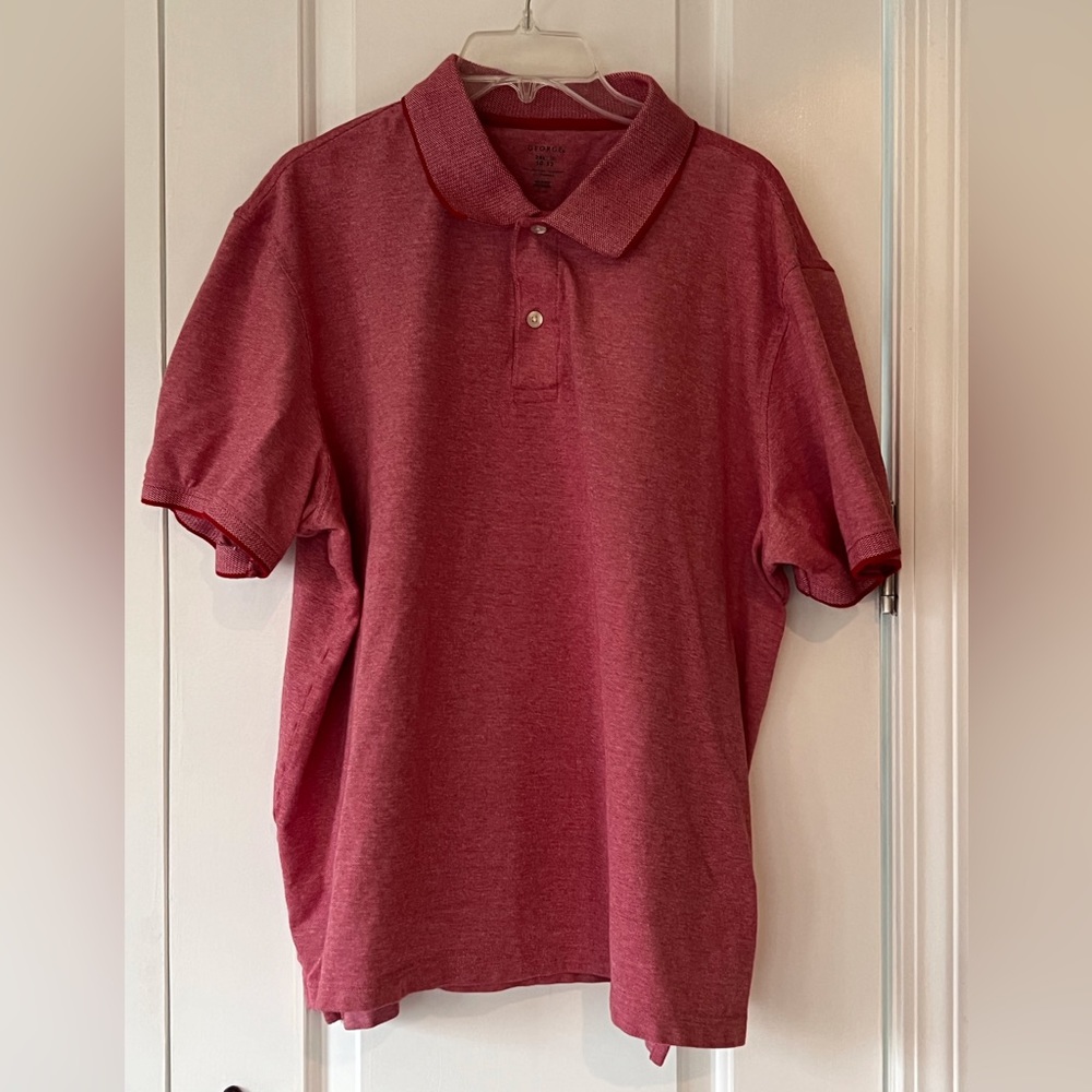 Men’s George Red polo